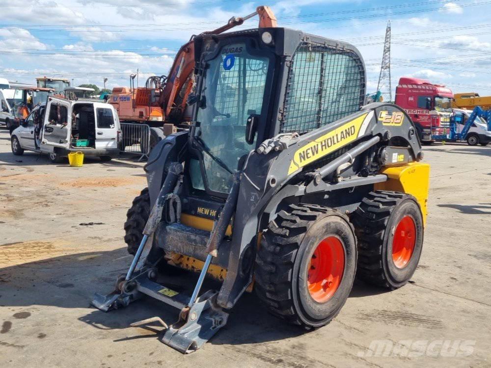 New Holland L 218 Carregadoras de direcção deslizante