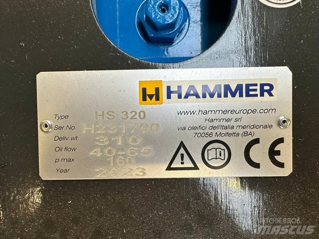 Hammer HS320 Martelos Hidráulicos
