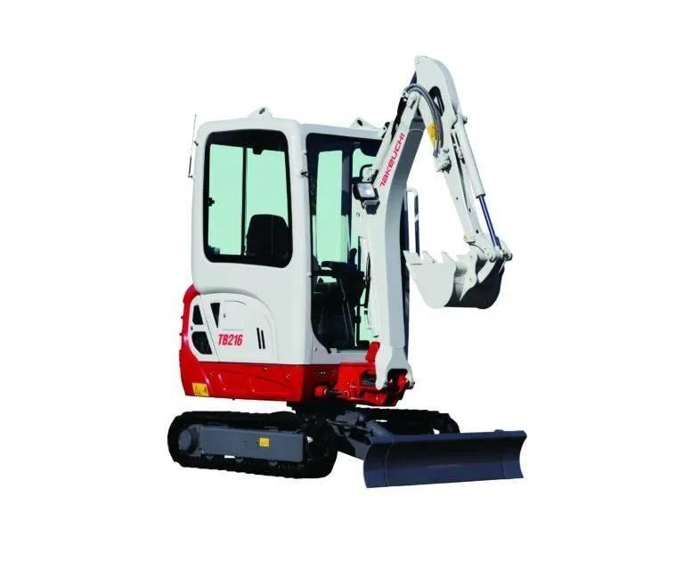 Takeuchi TB216 Mini Escavadoras <7t