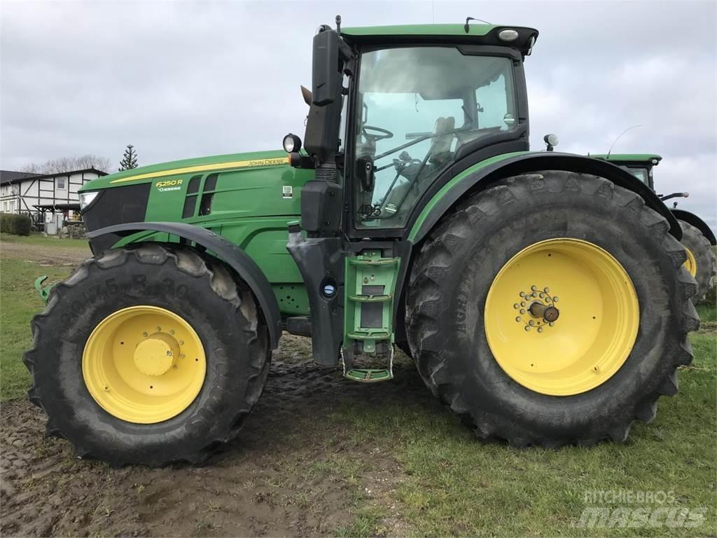 John Deere 6250R Tratores Agrícolas usados