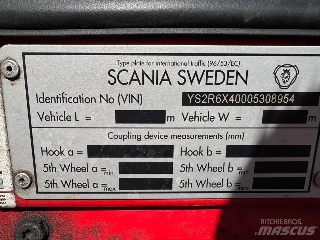 Scania R 560 Camiões de transporte de troncos