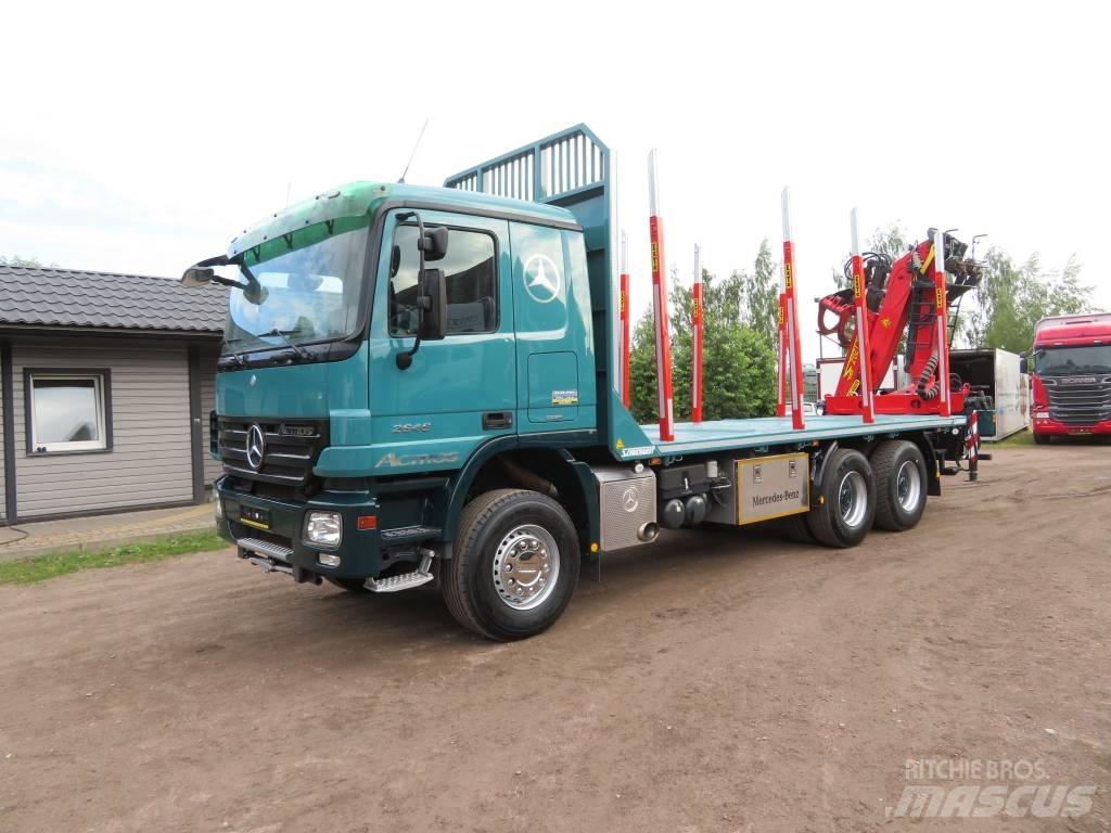 Mercedes-Benz 6X4 Camiões de transporte de troncos