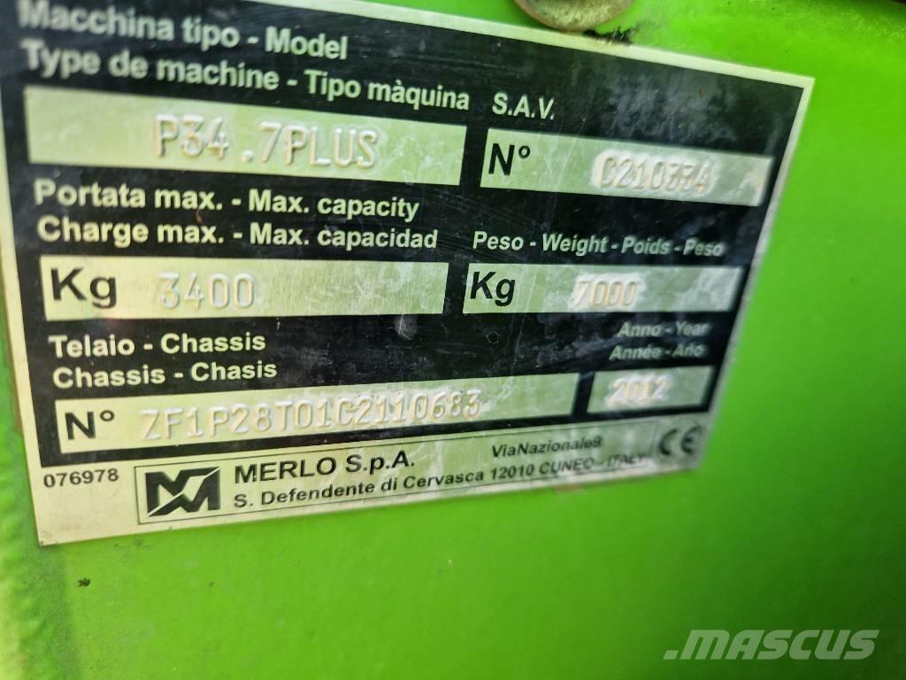Merlo P 34.7 Plus Manipuladores telescópicos