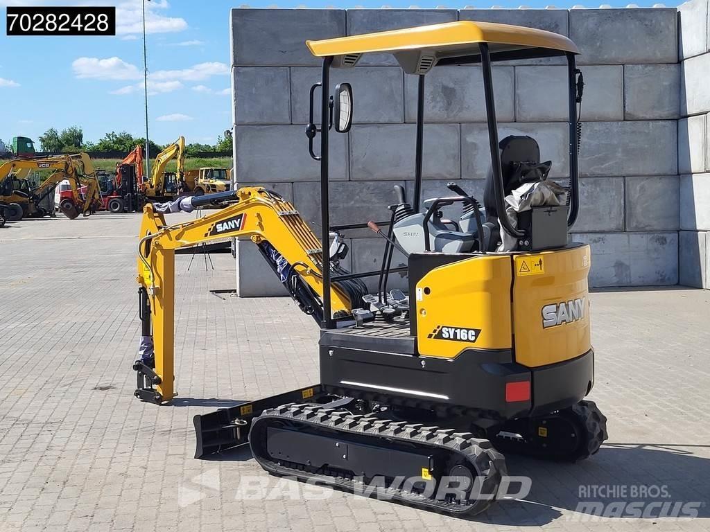Sany SY16C Mini Escavadoras <7t