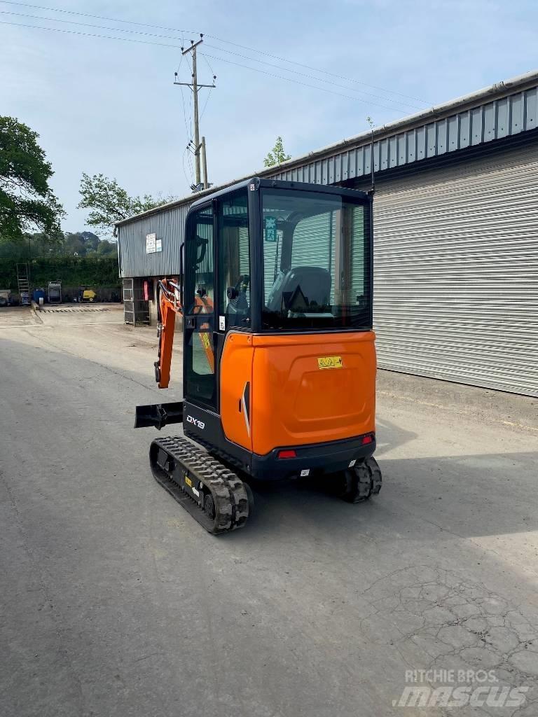 Doosan DX 19 Mini Escavadoras <7t