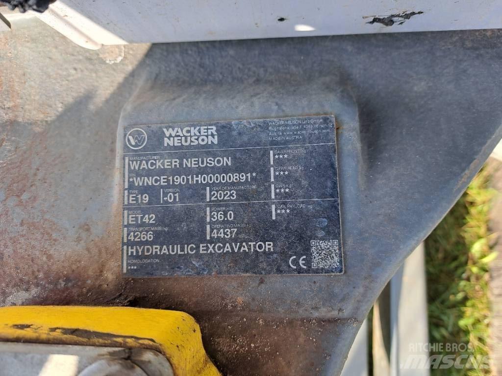 Wacker Neuson ET42 Escavadoras de rastos