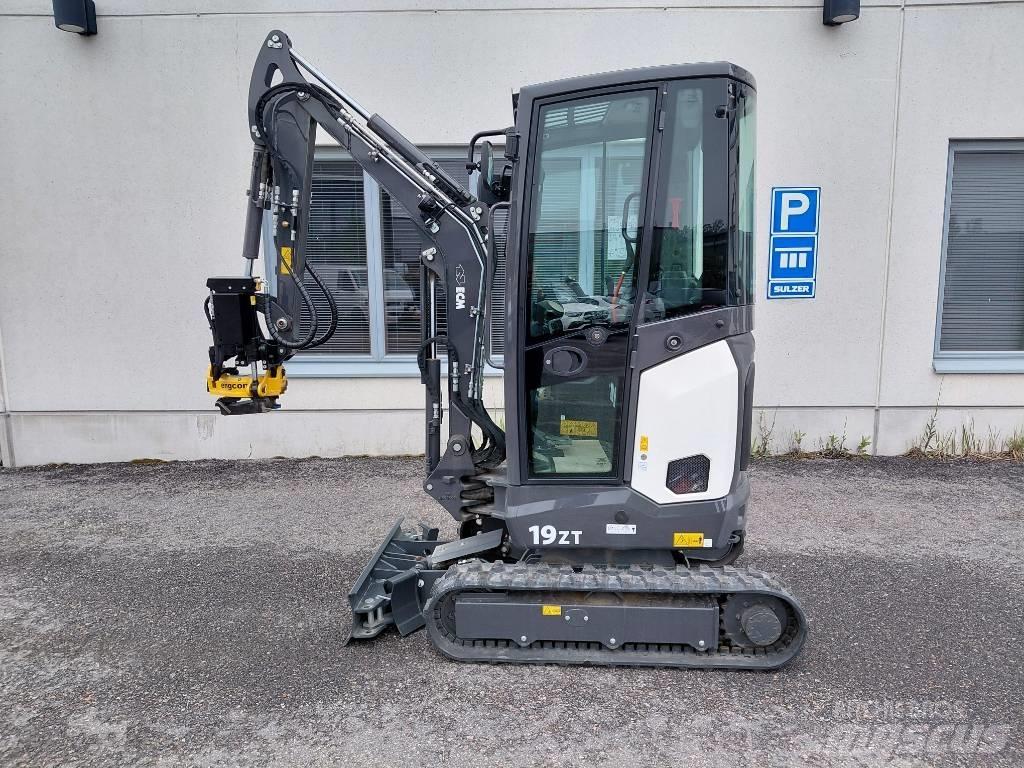 ECM 19ZT + Engcon EC02 Mini Escavadoras <7t