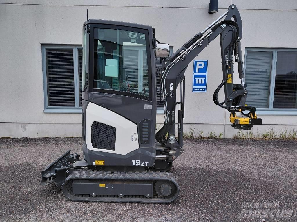 ECM 19ZT + Engcon EC02 Mini Escavadoras <7t