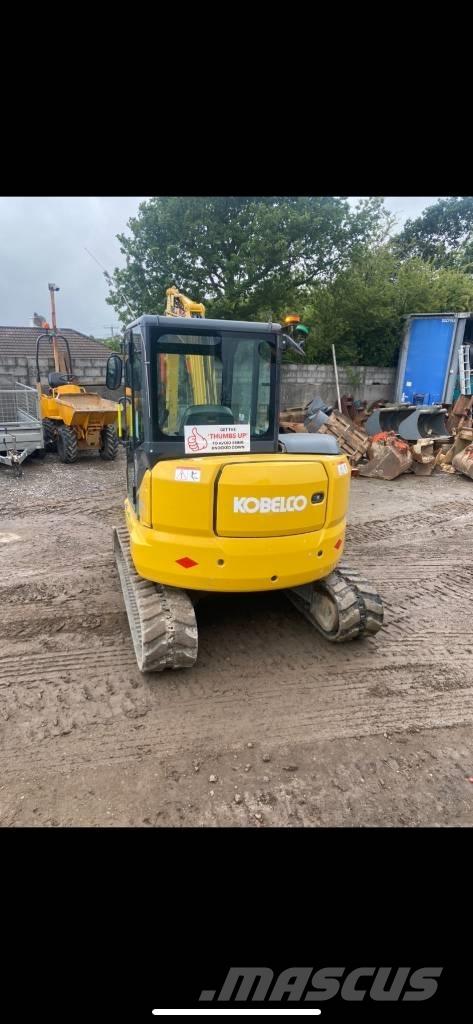  2021 Kobelco SK55 Mini Escavadoras <7t