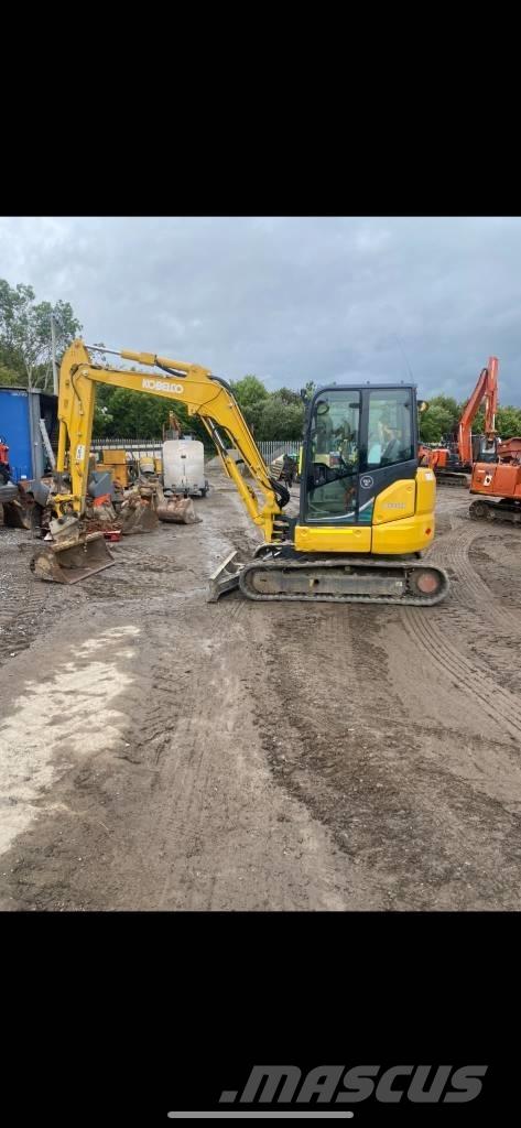  2021 Kobelco SK55 Mini Escavadoras <7t