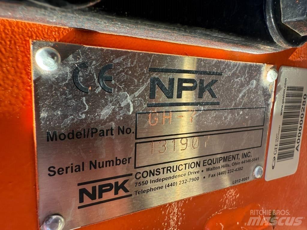 NPK GH 7 Martelos Hidráulicos