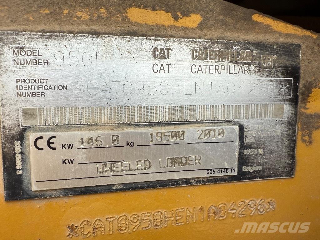 CAT 950 H Pás carregadoras de rodas