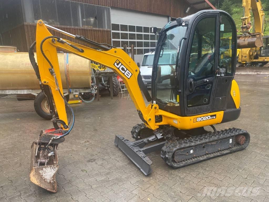 JCB 8020 Mini Escavadoras <7t