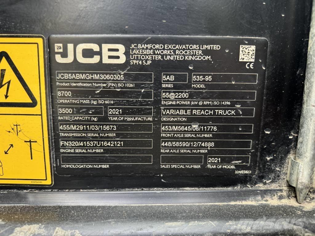 JCB 535-95 Manipuladores telescópicos