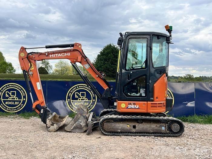 Hitachi ZX26U Escavadoras especiais
