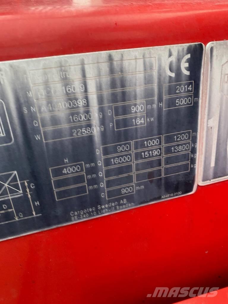 Kalmar DCG 160-9 Empilhadores Diesel