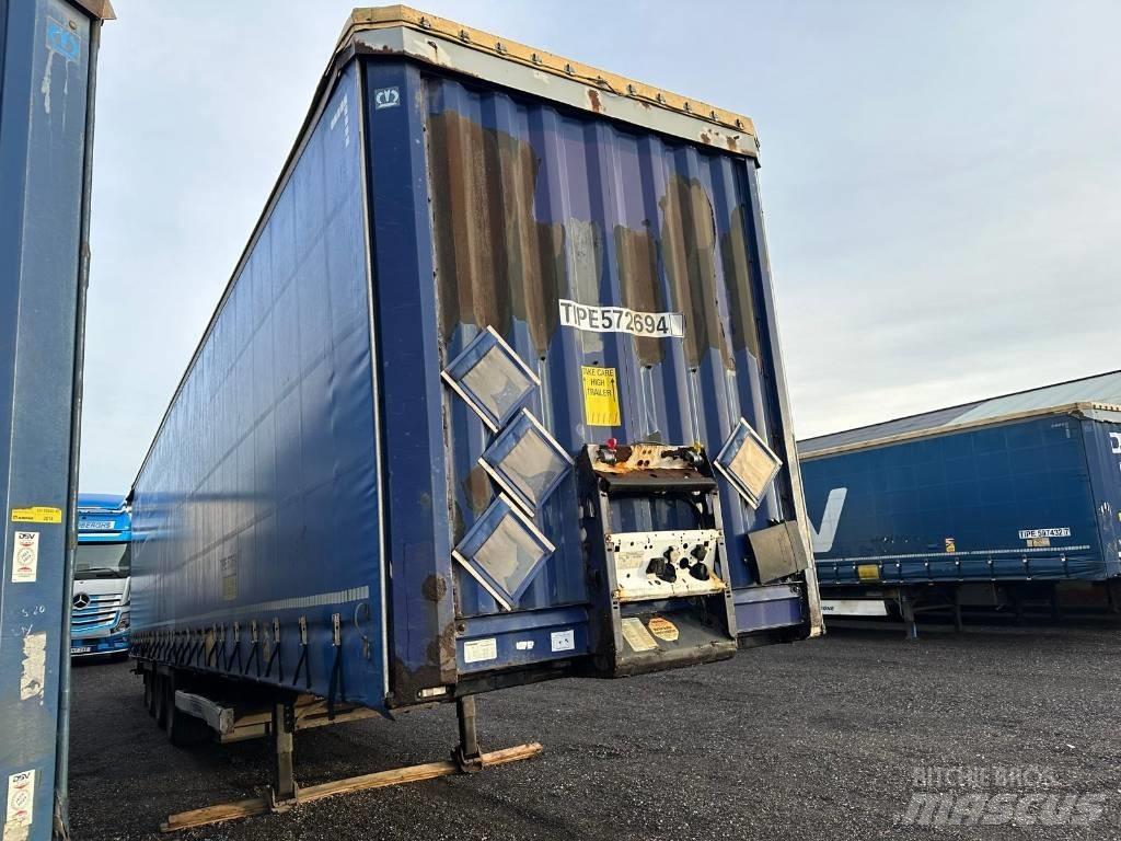 Krone SD MEGA-LINER Semi Reboques Cortinas Laterais