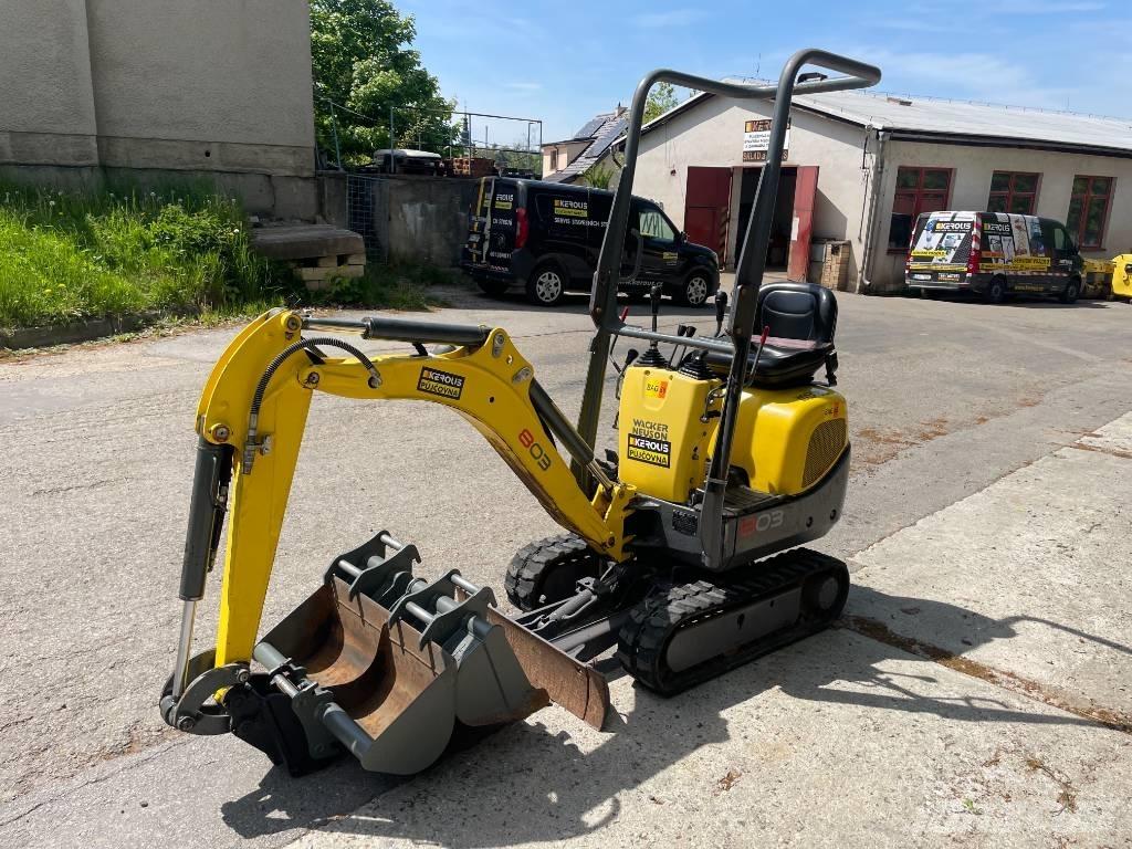 Wacker Neuson 803 Mini Escavadoras <7t