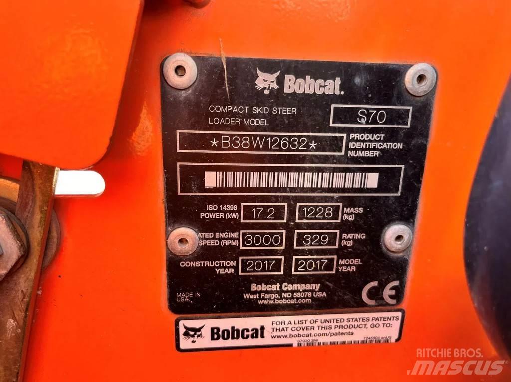 Bobcat S70 Carregadoras de direcção deslizante