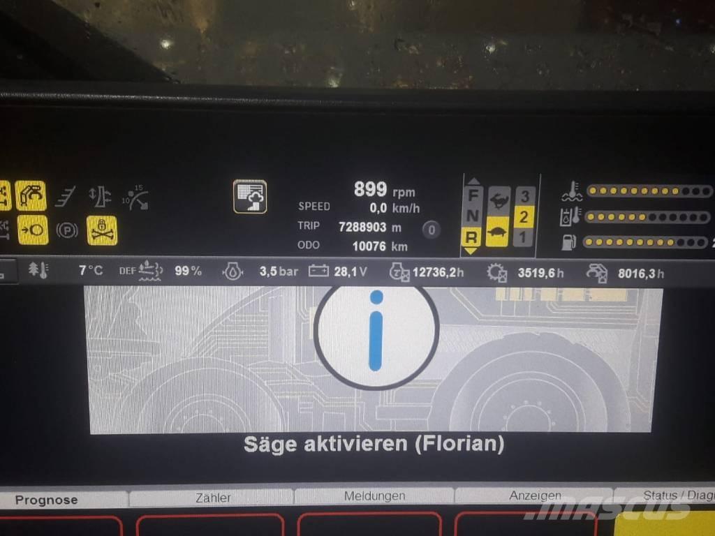 Ponsse Ergo 8W Processadores florestais