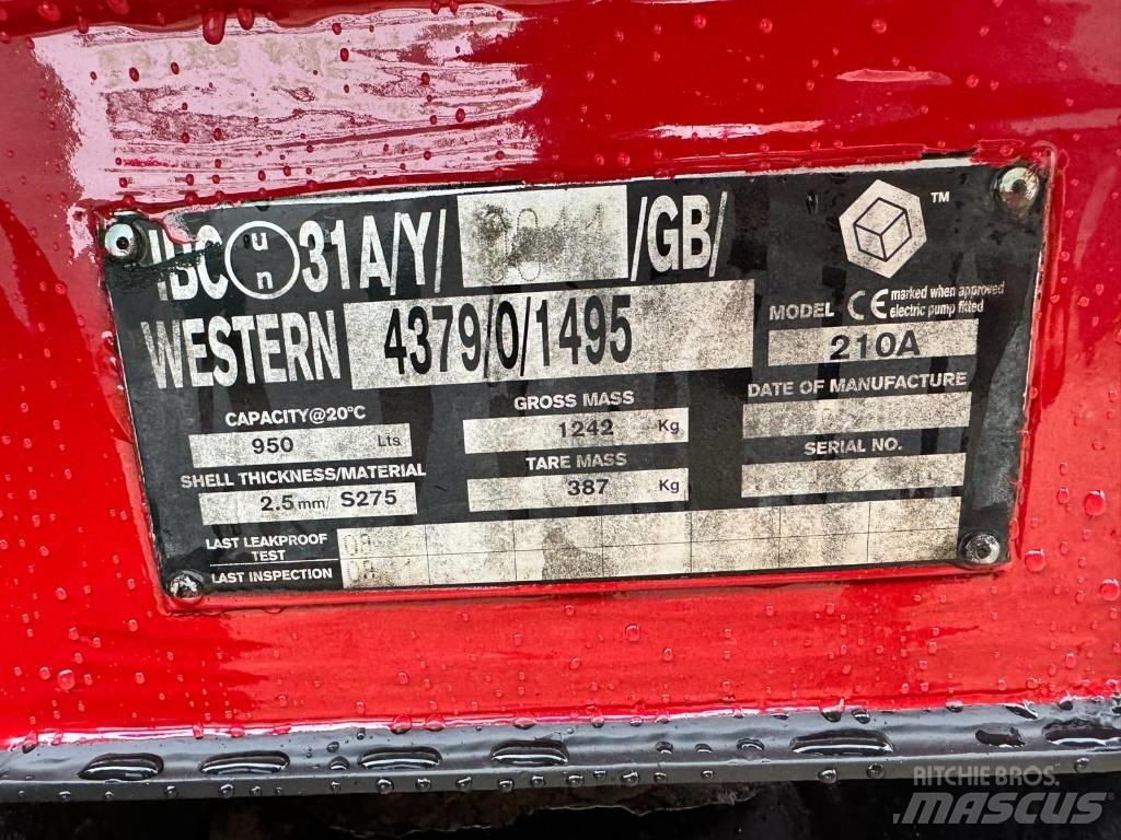 Western 950Litres Reservatórios de combustível e aditivos 