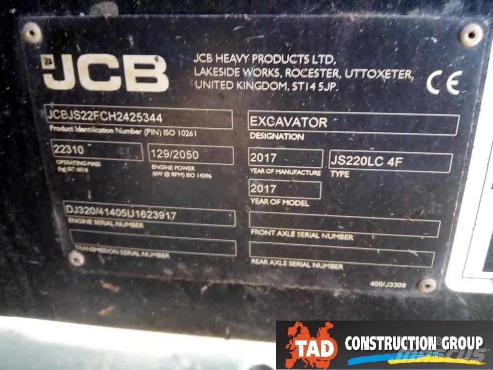 JCB JS 220 LC Escavadoras de rastos