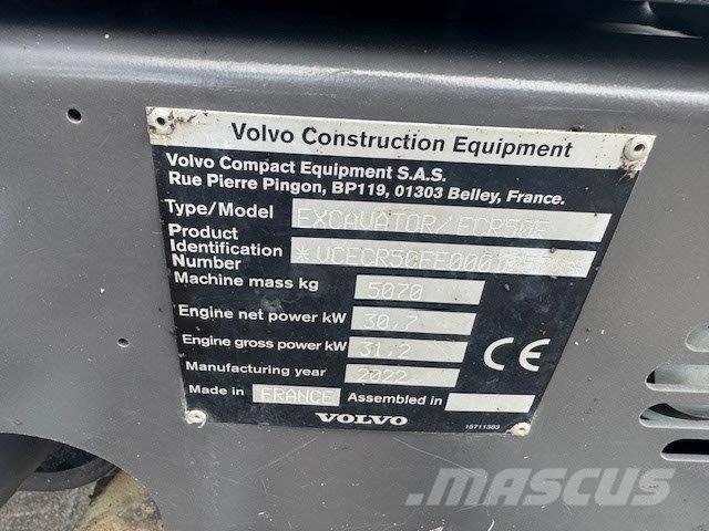 Volvo ECR50F Mini Escavadoras <7t