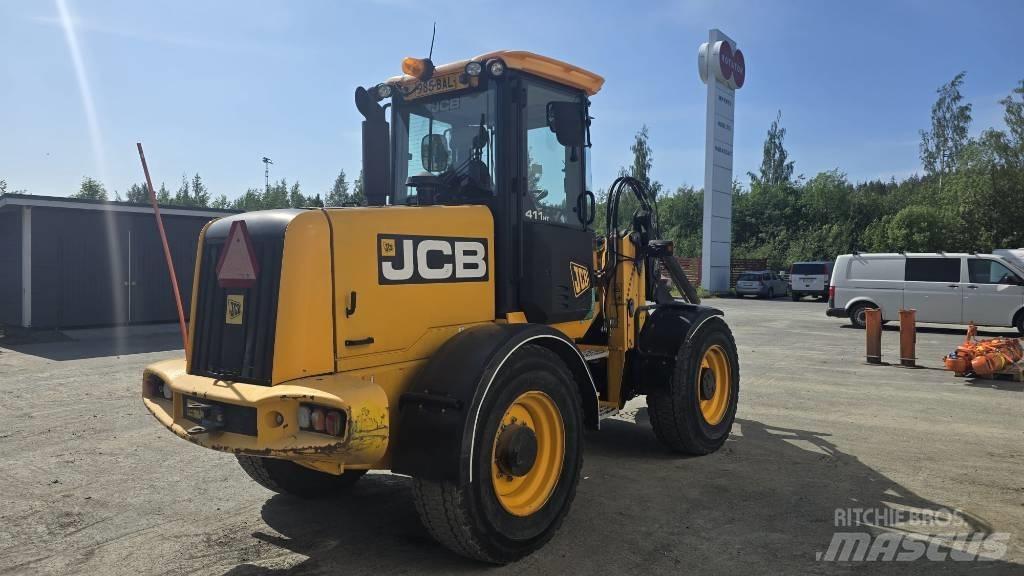 JCB 411 Pás carregadoras de rodas