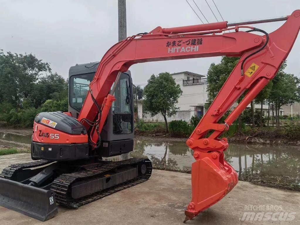 Hitachi ZX 55 UR Mini Escavadoras <7t