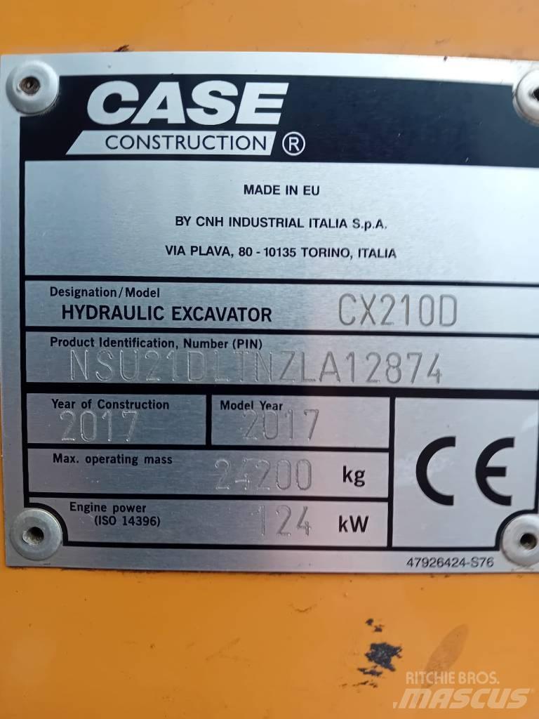 CASE CX 210 D Escavadoras de rastos