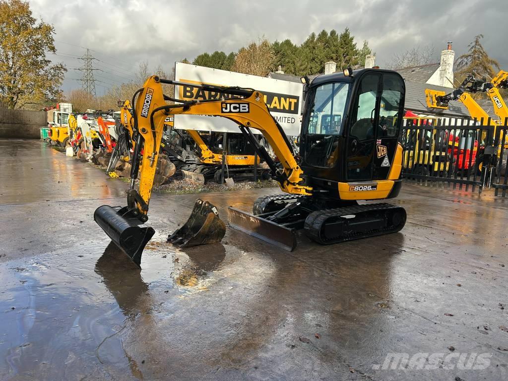 JCB 8026 CTS Mini Escavadoras <7t