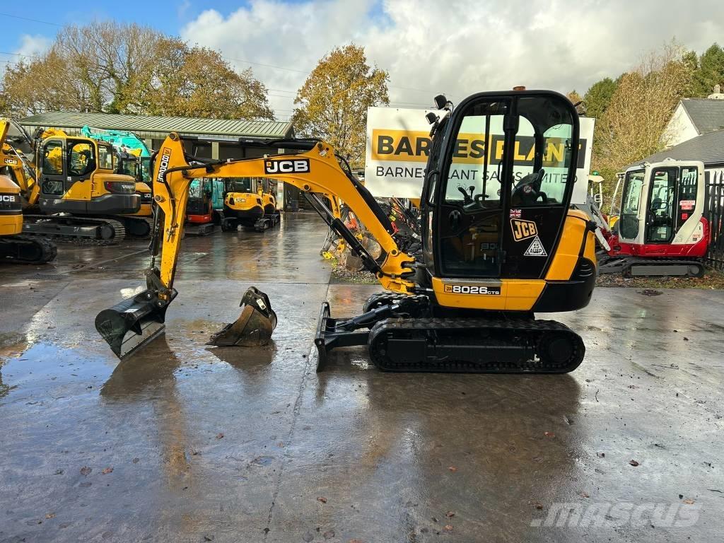JCB 8026 CTS Mini Escavadoras <7t