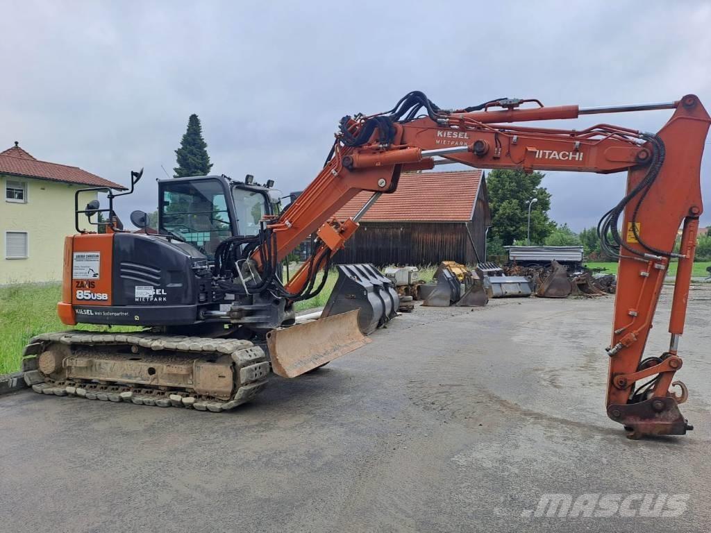 Hitachi ZX85USB-6 Escavadoras Midi 7t - 12t