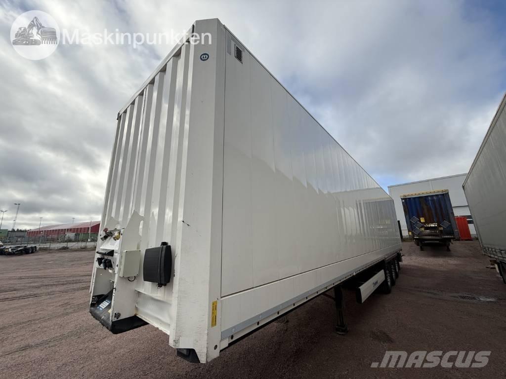 Krone SD trailer Reboques de caixa fechada