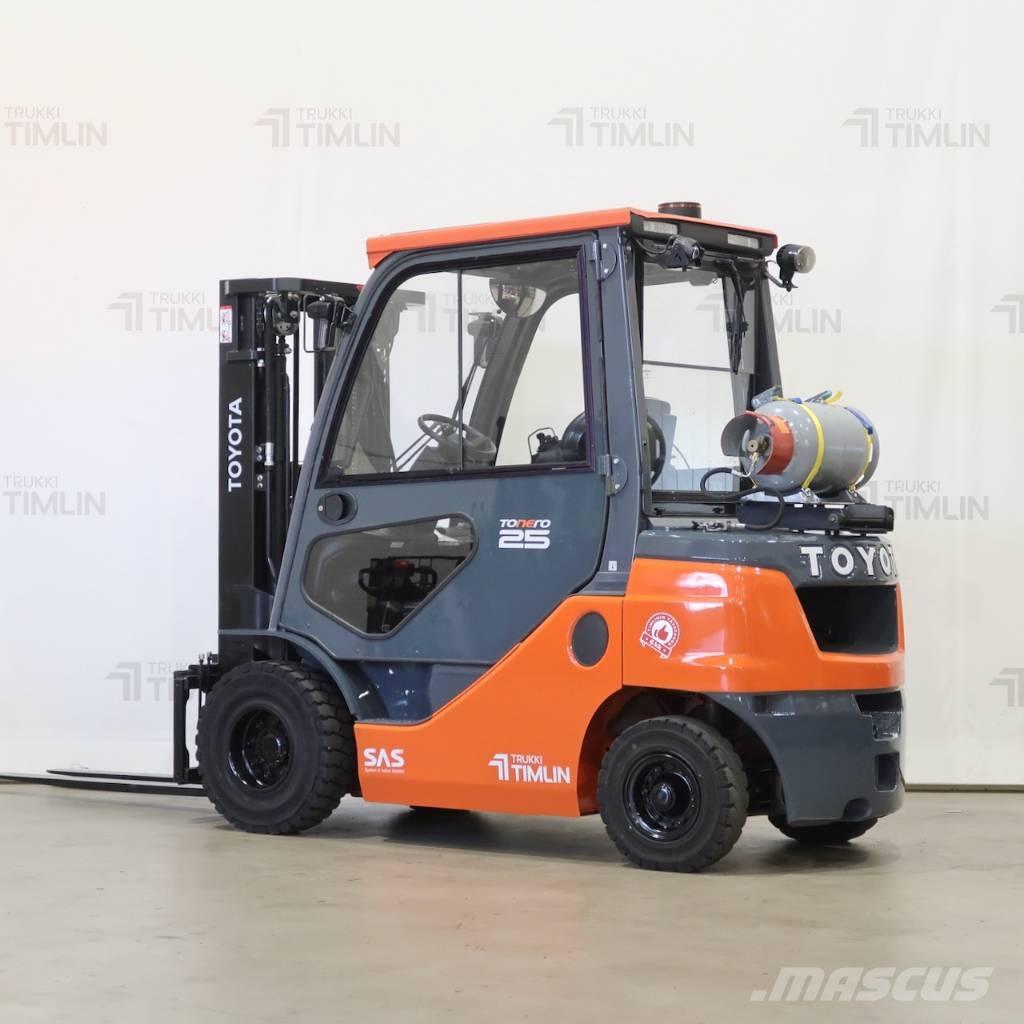 Toyota 02-8FGF25 Empilhadores a gás