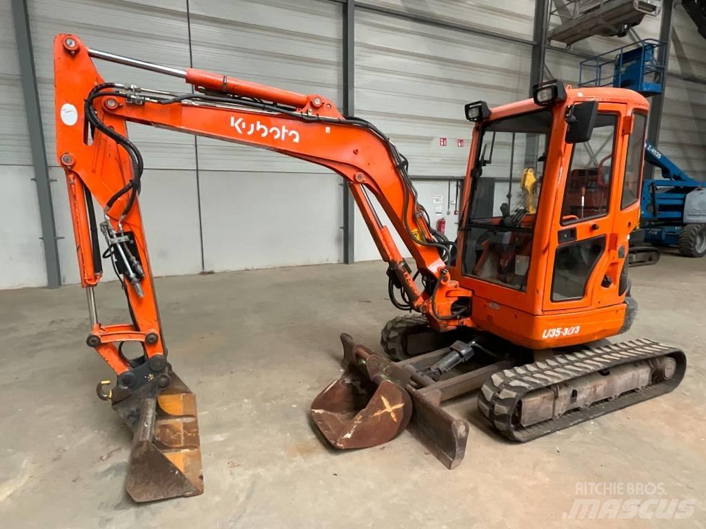 Kubota U 35-3 A 3 Mini Escavadoras <7t