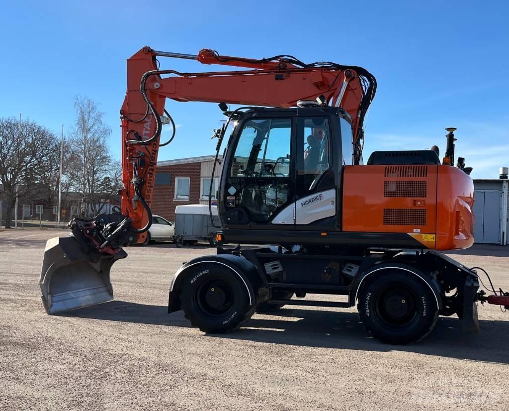 Hitachi ZX 140 W-5 Escavadoras de rodas
