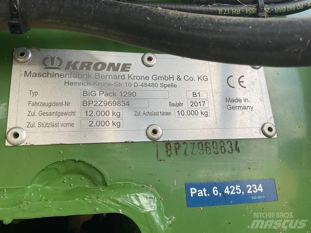 Krone BP1290 HS Enfardadeira de fardos quadrados