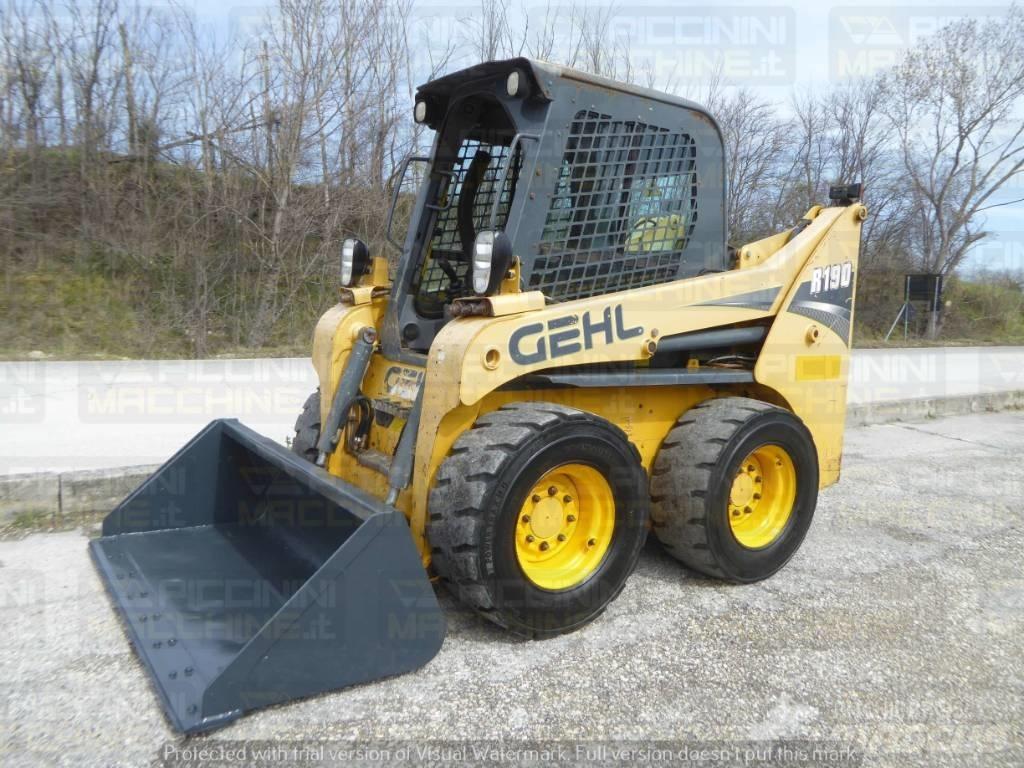 Gehl R190 HF Carregadoras de direcção deslizante