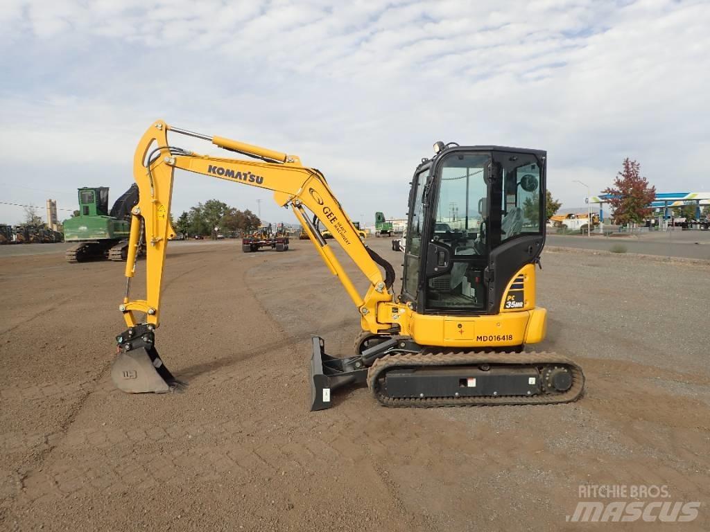 Komatsu PC35MR-5 Mini Escavadoras <7t