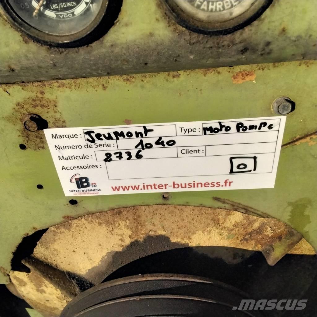 JEUMONT MOTOPOMPE Bombas e misturadoras