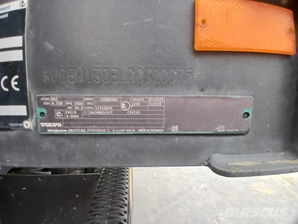 Volvo EWR 130 E Escavadoras de rodas