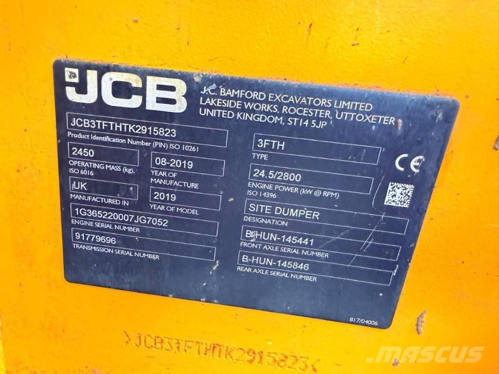 JCB 3 TFH Dumpers de obras