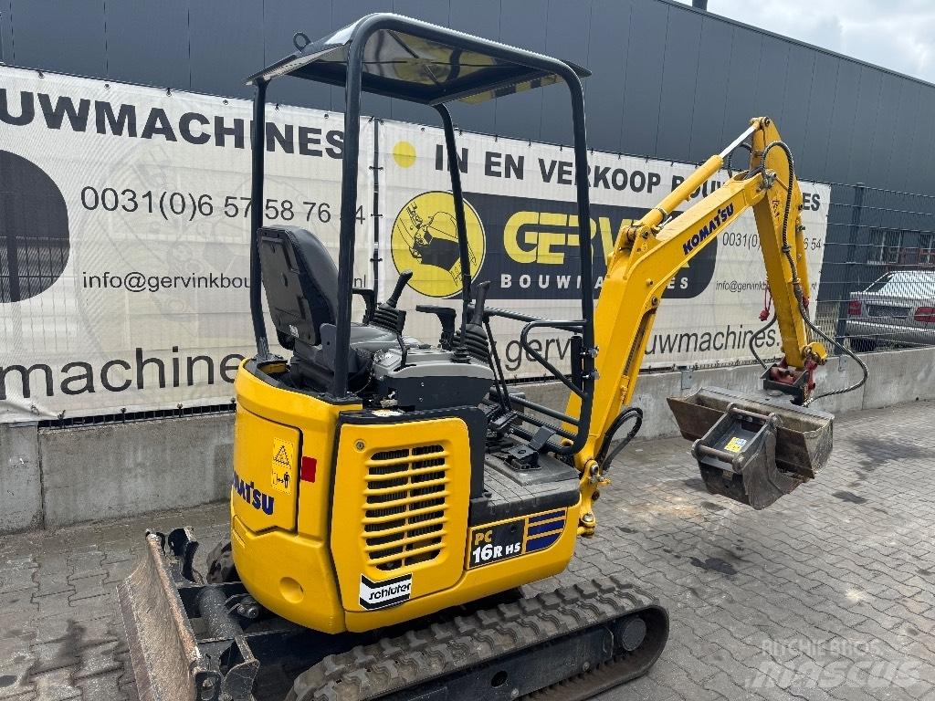 Komatsu PC 16 R-3HS Mini Escavadoras <7t