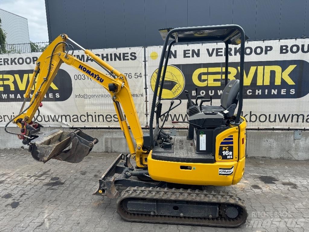 Komatsu PC 16 R-3HS Mini Escavadoras <7t