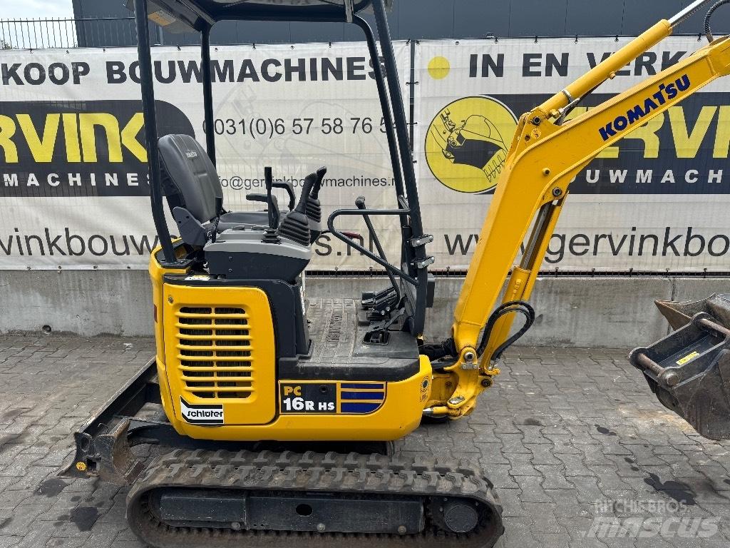 Komatsu PC 16 R-3HS Mini Escavadoras <7t