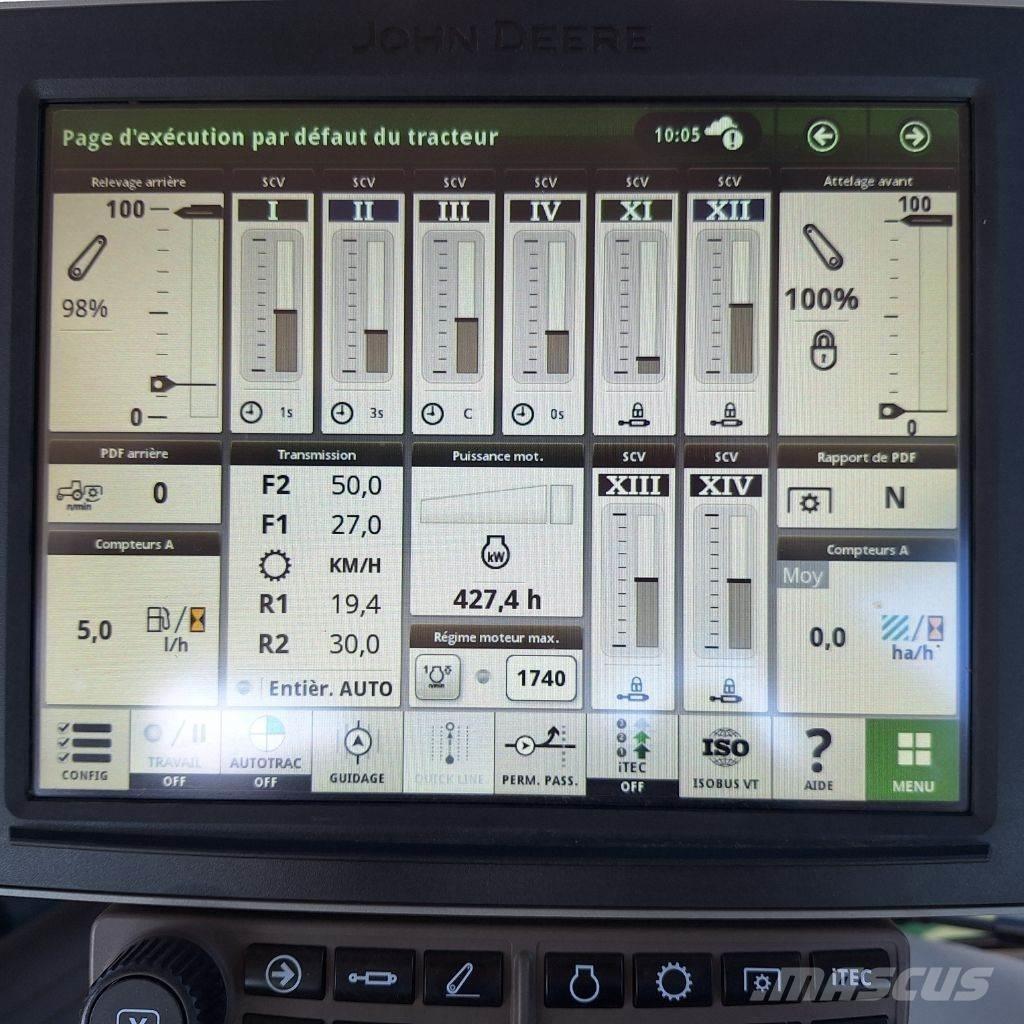 John Deere 6R155 Tratores Agrícolas usados