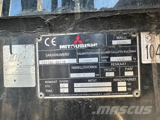 Mitsubishi FD 20 N Empilhadores Diesel