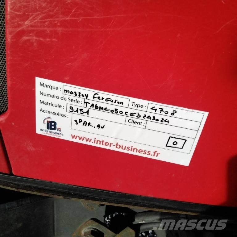 Massey Ferguson 4708 Tratores Agrícolas usados