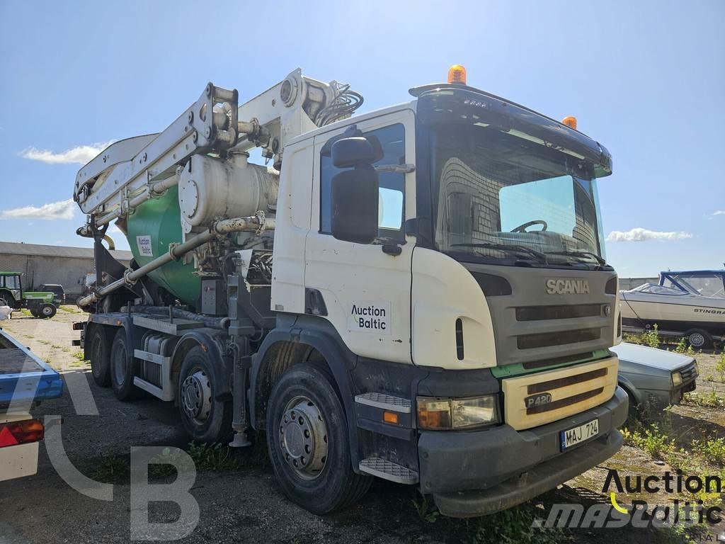 Scania P 420 Camiões bomba Betão